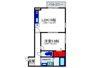 シャルマンコ－ト豊中の物件間取画像